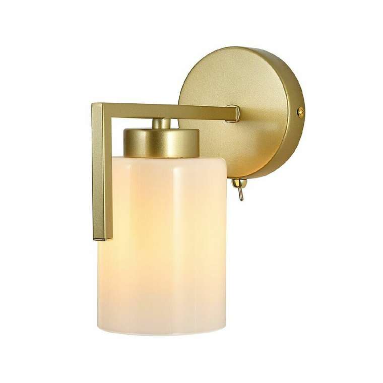 Бра Style 1142/1 Gold (стекло, цвет белый)