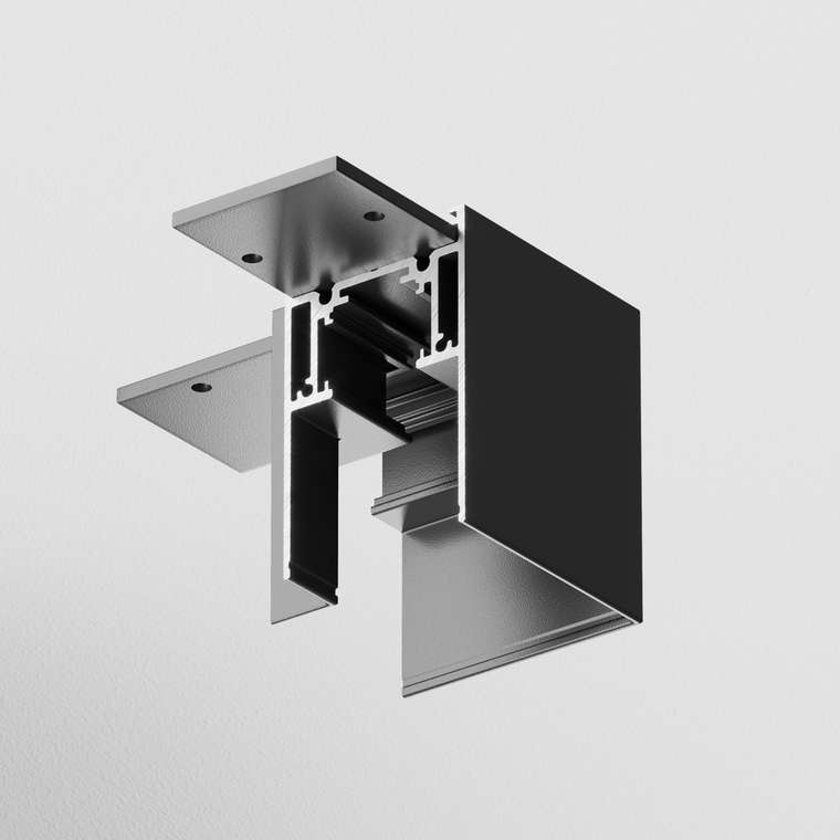 Комплектующие для накладной трековой системы Technical TRA004CL-21B Accessories for tracks S35 Магнитная трековая система S35