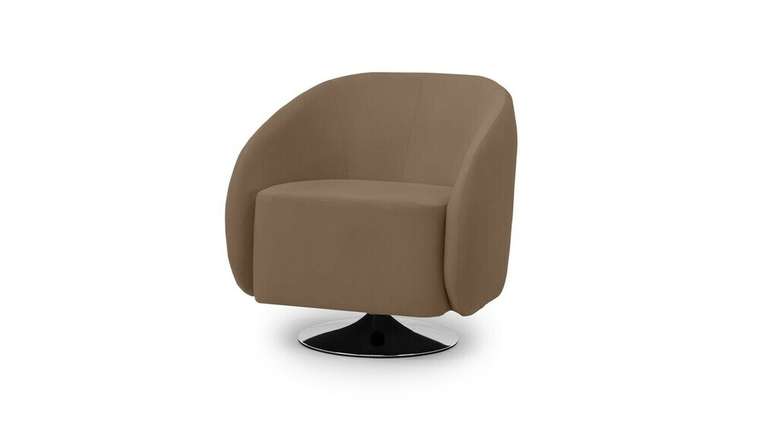 Кресло для отдыха Фалко коричневого цвета