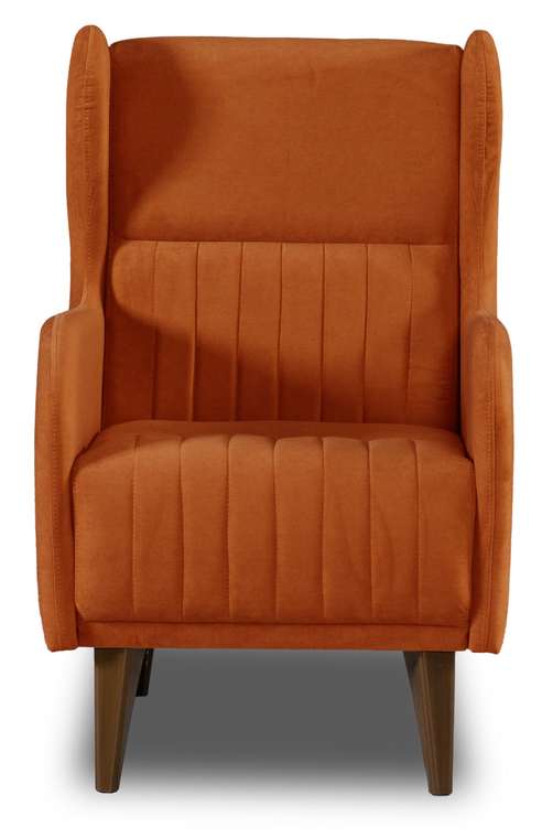 Кресло Градара терракотового цвета