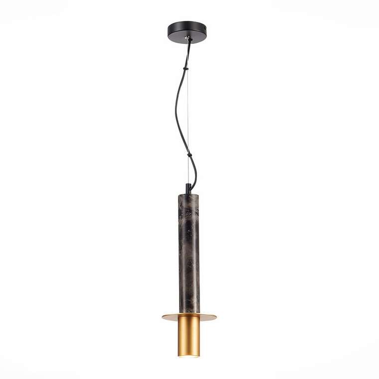 Подвесной светильник Varese черно-золотистого цвета