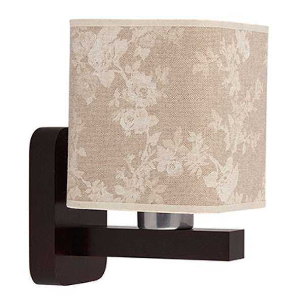 Бра TK Lighting Pola с бежевым абажуром