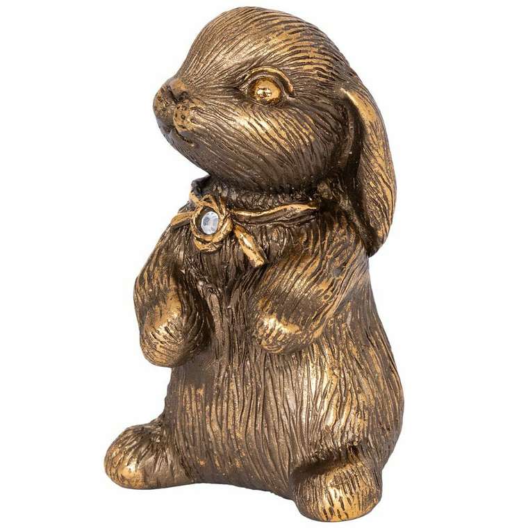Статуэтка Кролик бронзового цвета