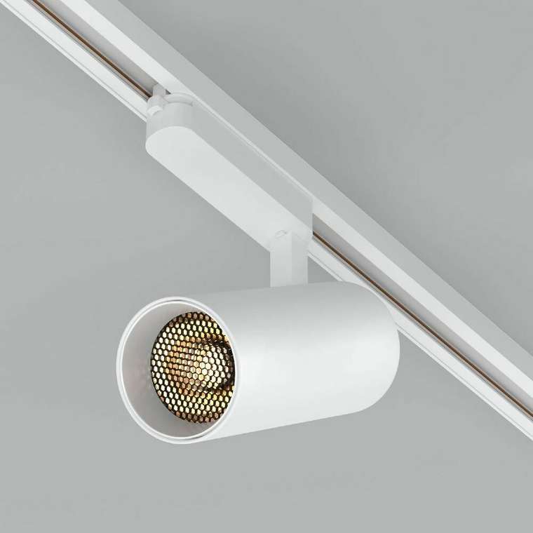 Трековый однофазный светильник Arlight LGD-GERA-2TR-R74-20W Day4000 (WH, 36 deg, 230V) 055052