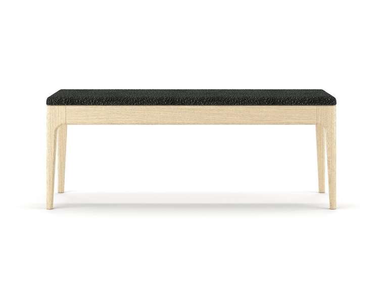 Скамья-банкетка Fargo с сидением черного цвета