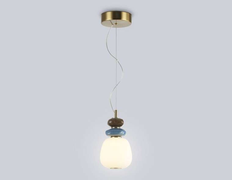 Подвесной светильник Ceramo Modern LH53161 (стекло, цвет белый)