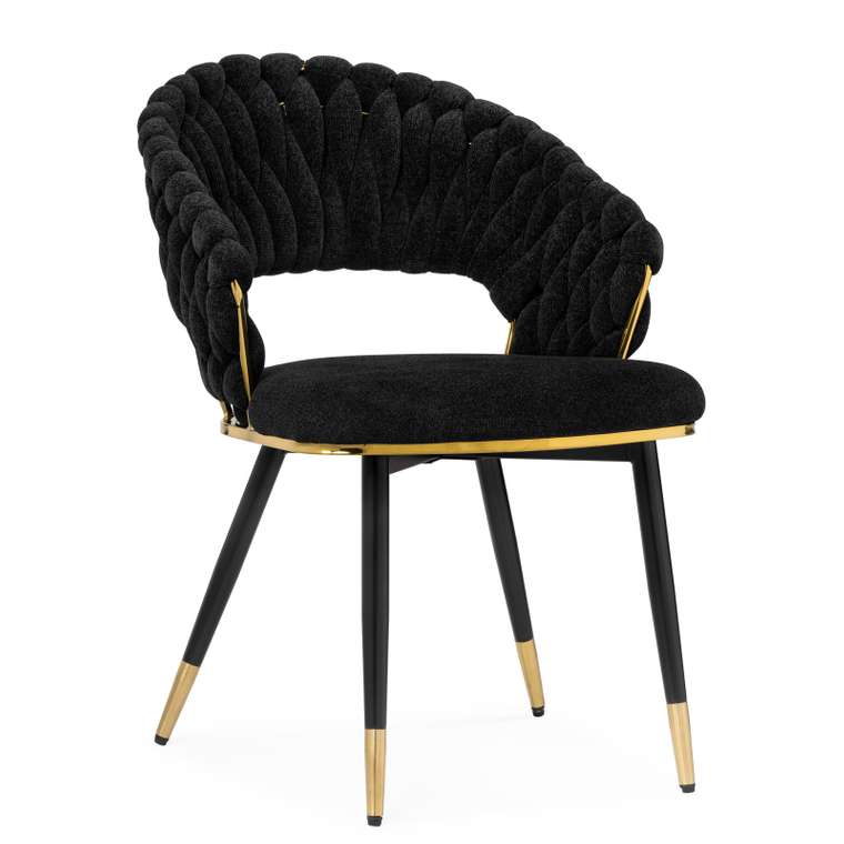 Обеденный стул Rakel черного цвета