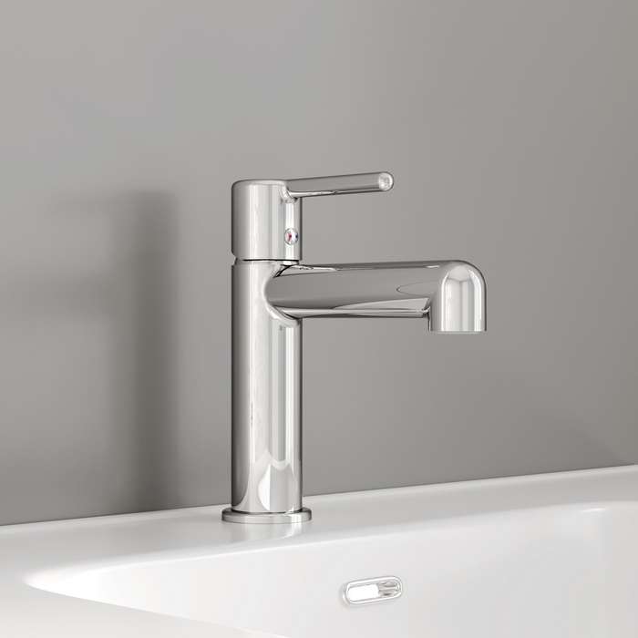 Cмеситель для умывальника IDDIS Aiger цвета хром