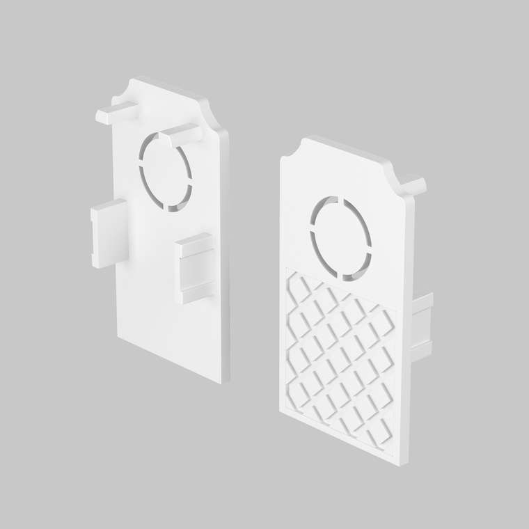 Комплектующие для встраиваемой трековой системы Technical TRA034EC-42W Accessories for tracks Exility Магнитная трековая система 23мм EXILITY