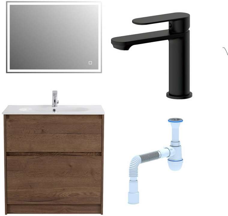 Комплект: Мебель для ванной Kraft