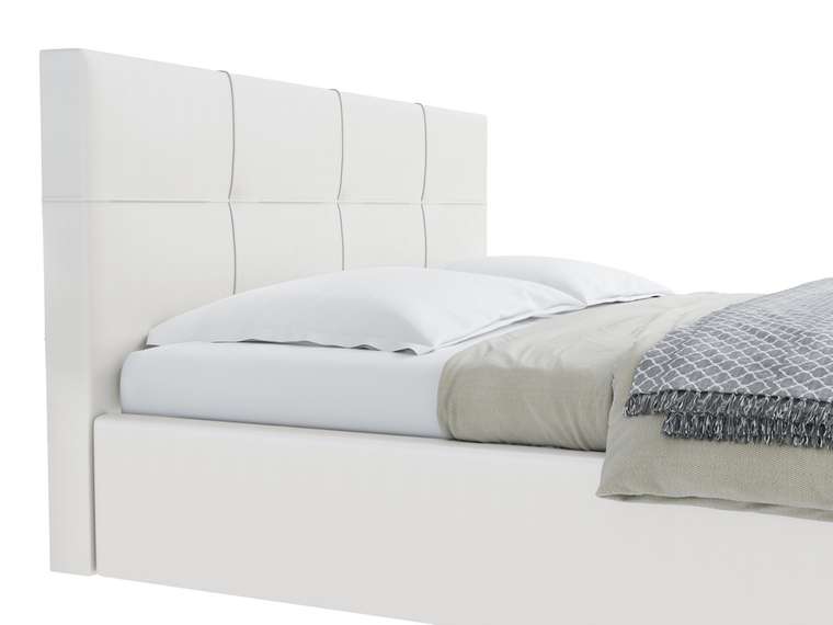 Кровать Belart 120х200 белого цвета с подъемным механизмом