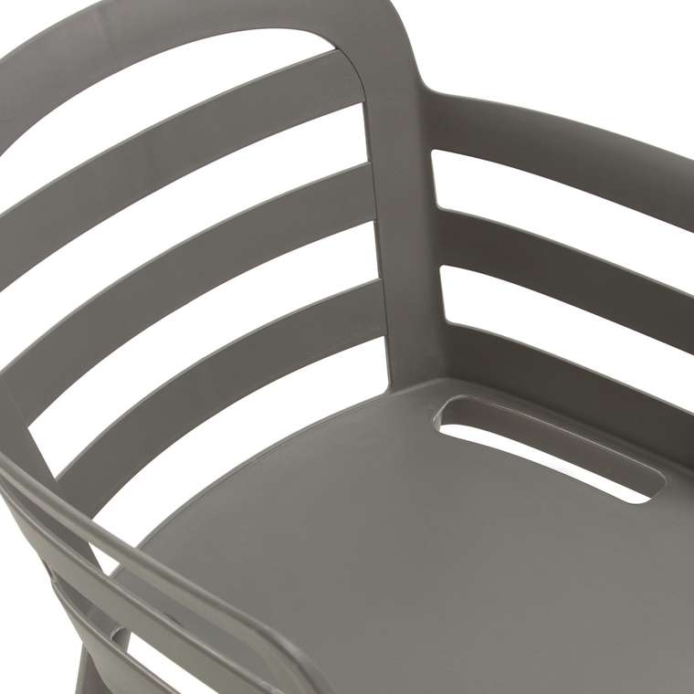 Комплект из двух стульев Boston серого цвета