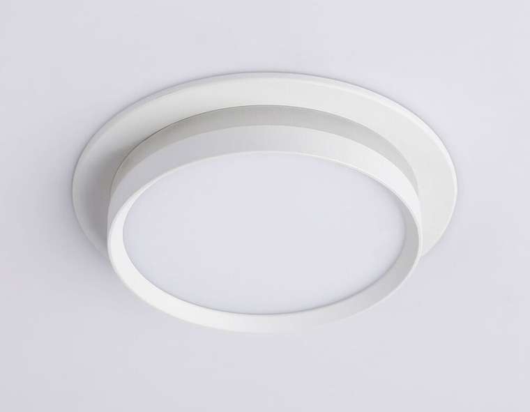 Встраиваемый светильник GX53 Acrylic tech TN5214 (металл, цвет белый)