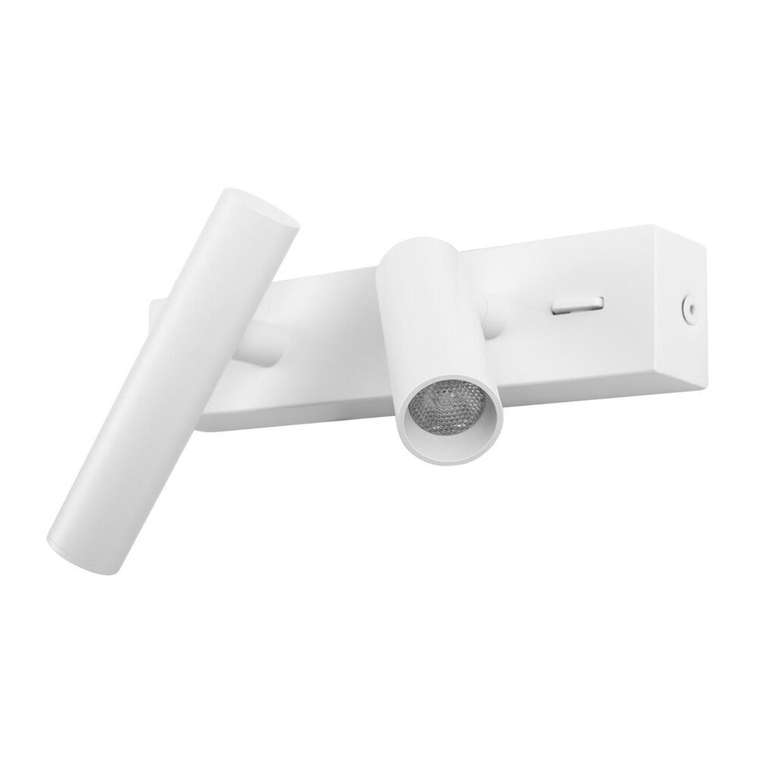 Спот Sign 10260/2W White (металл, цвет белый)