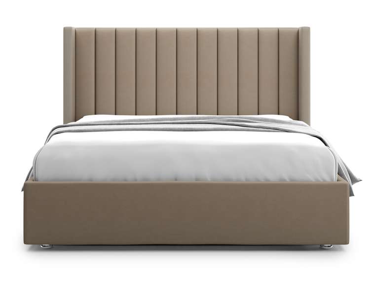 Кровать Premium Mellisa 2 180х200 коричневого цвета с подъемным механизмом 