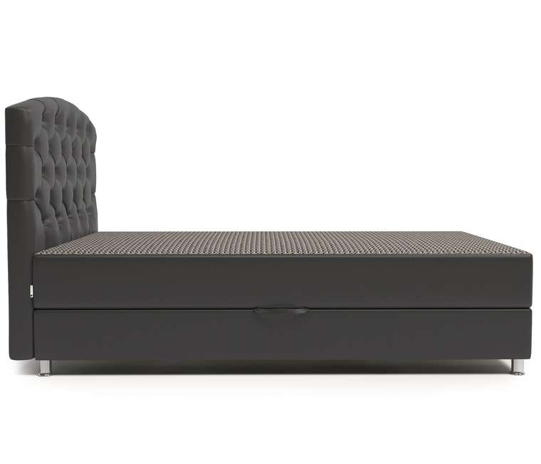 Кровать тахта Премиум Люкс 90х198 шоколадного цвета с подъемным механизмом