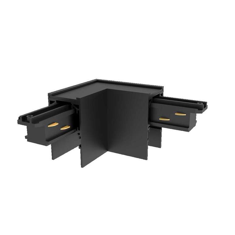 Коннектор E20 для магнитного трека L-Тип черного цвета