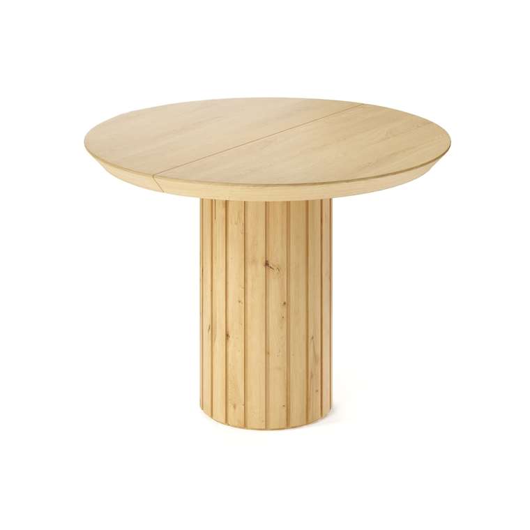 Обеденный стол раздвижной Саиф из массива дуба