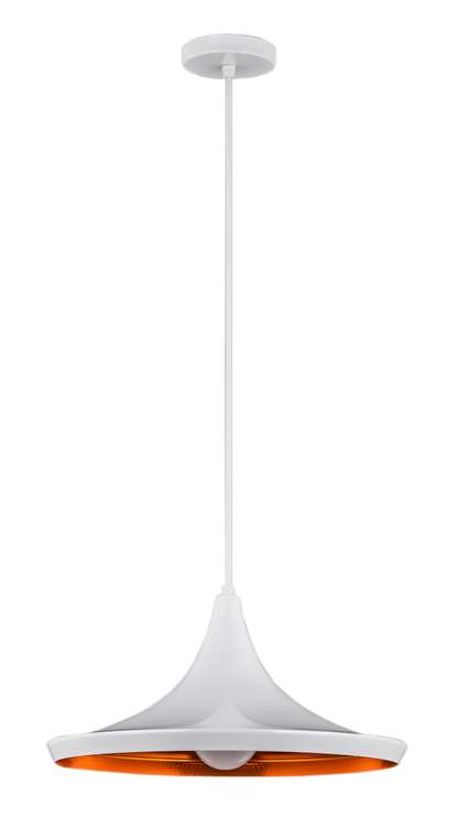 Подвесной светильник Balina wide белого цвета 