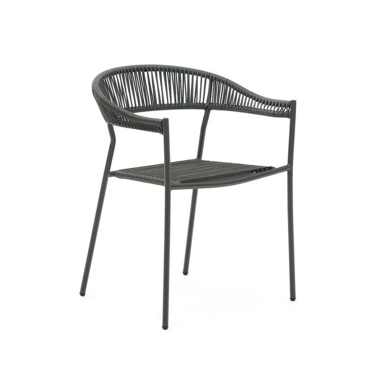 Садовый стул Futadera серого цвета