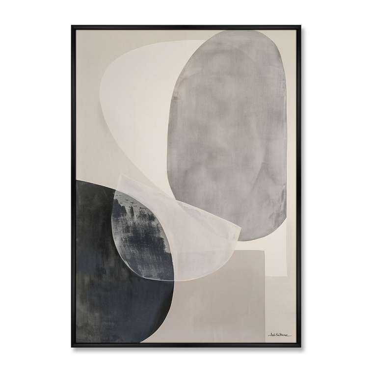 Репродукция картины на холсте Пространственные формы, No 1, 2025г.