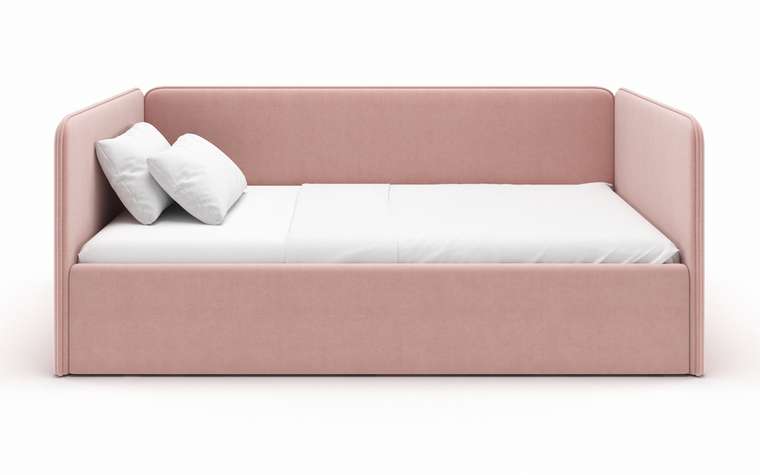 Кровать-диван Leonardo 90х200 розового цвета с подъемным механизмом