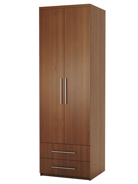 Шкаф для одежды с ящиками Мелодия МШЯ-21 70 цвета орех