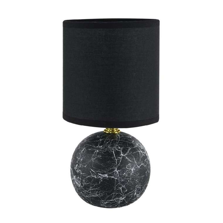 Настольная лампа County 8167/1T (ткань, цвет черный)