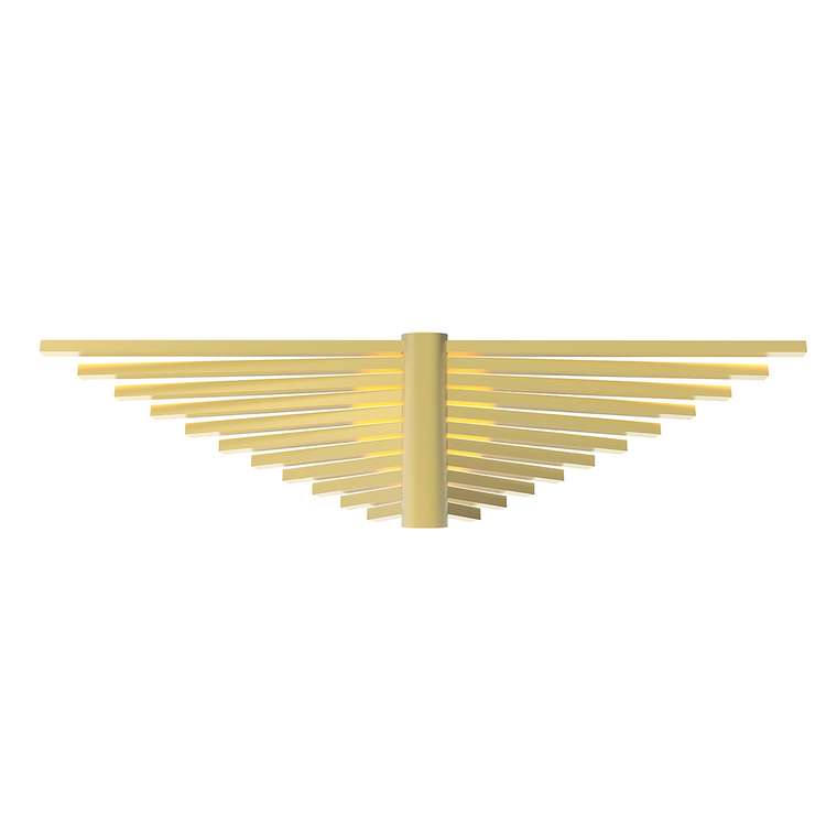 Бра Vingar золотой металл, акрил LED*20W, 1170LM, 4000K, CRI>90, included
