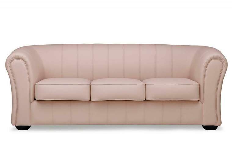 Прямой диван-кровать Бруклин Премиум бежевого цвета