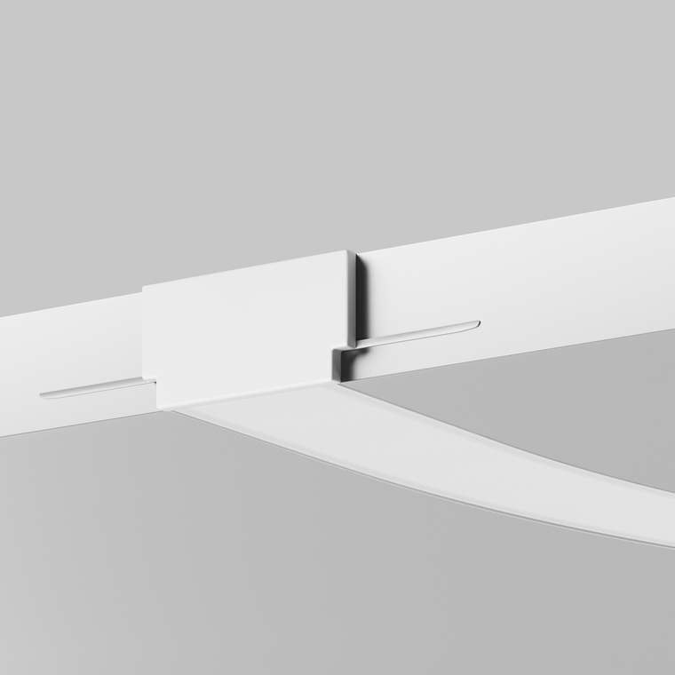 Комплектующие к светодиодной ленте Led Strip 636003 Встраиваемый со скрытым фланцем профиль Алюминиевый профиль
