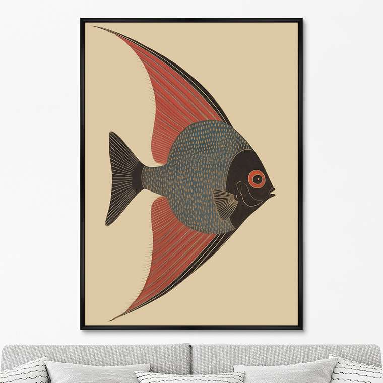 Репродукция картины Angel Fish, No 1, 2024г.