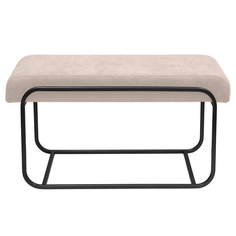 Банкетка Siena mini светло-бежевого цвета