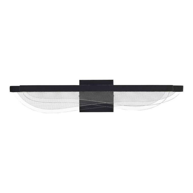 Светильник настенный ST-Luce Черный/Прозрачный LED 1*18W 4000K FESALE