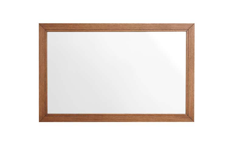 Настенное зеркало Bryce 110х70 коричневого цвета