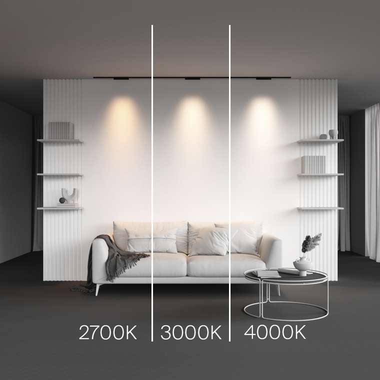 Трековый светильник Technical TR193-1-10W2.7K-M-B Points Магнитная трековая система 5мм LEVITY