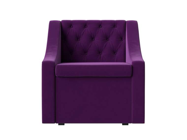 Кресло Мерлин фиолетового цвета с ящиком