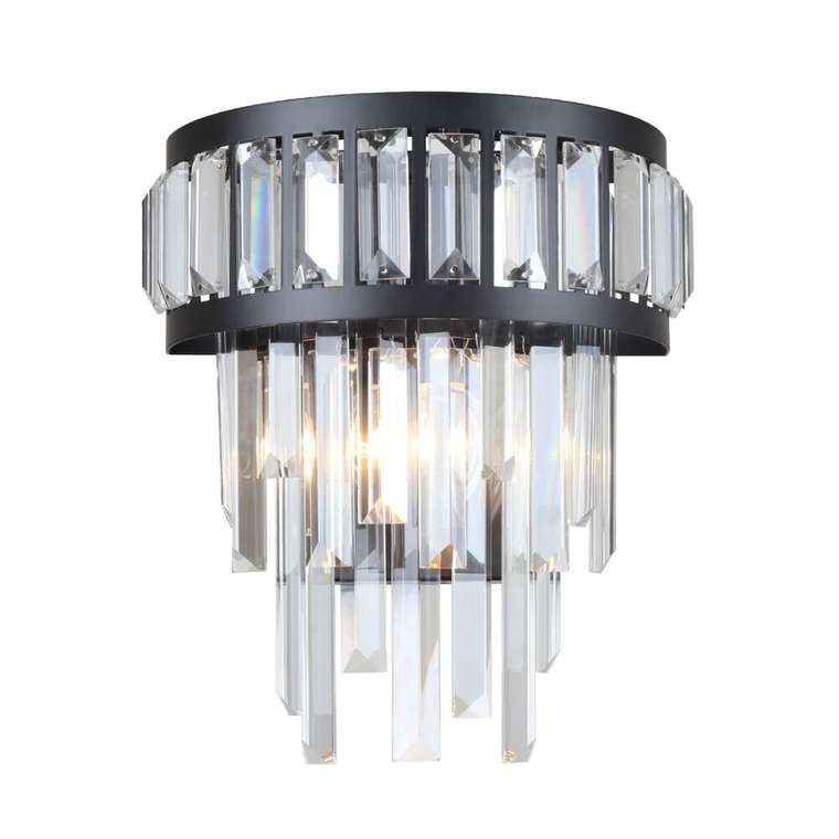 Настенный светильник PRESTON 4731-2W (хрусталь, цвет прозрачный)