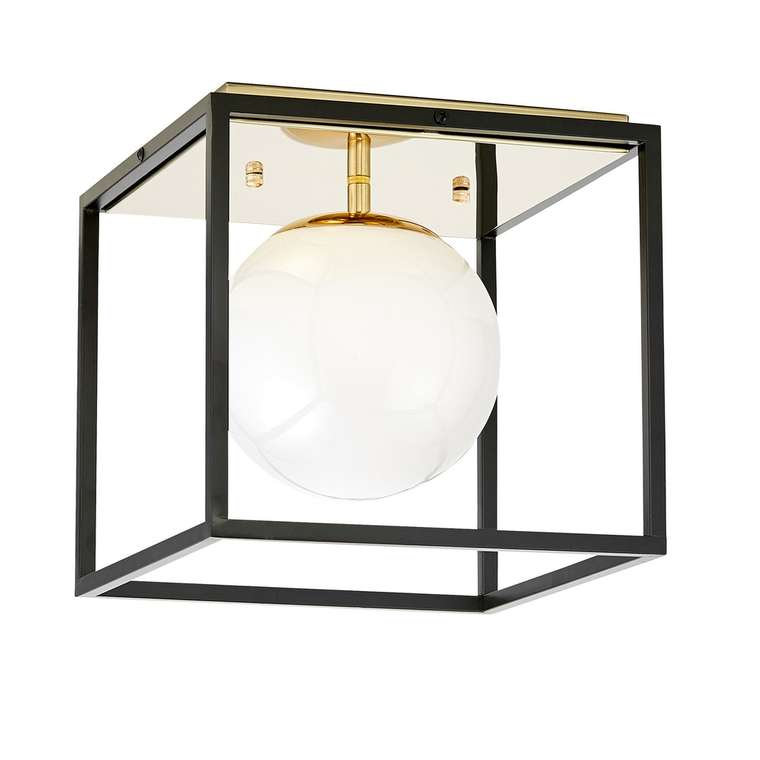 Потолочный светильник Lumina Deco Maldini LDC 8060-1 F.GD+BK