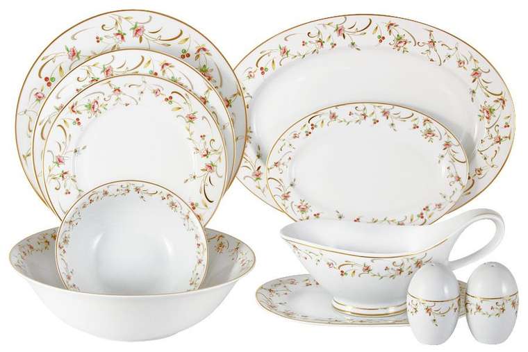 Обеденный сервиз Midori "Фестиваль" 27 предметов на 6 персон