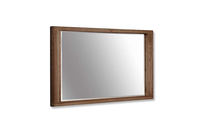 Зеркало настенное Норд 65х100 коричневого цвета