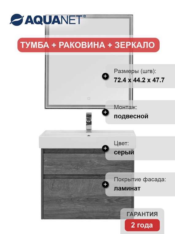 Мебель для ванной Nova Lite