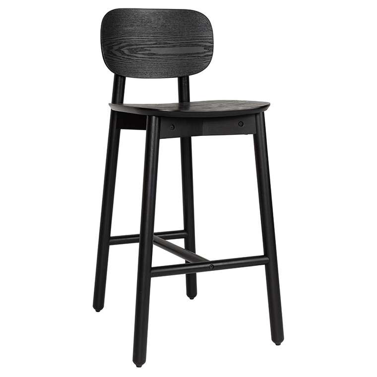 Барный стул Saga темно-серого цвета