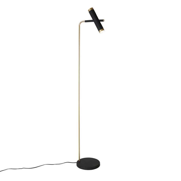 Торшер Duplex золотой металл, акрил 2*LED*3W, 480LM, 4000K included