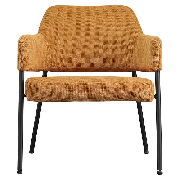 Кресло Wendy желто-коричневого цвета