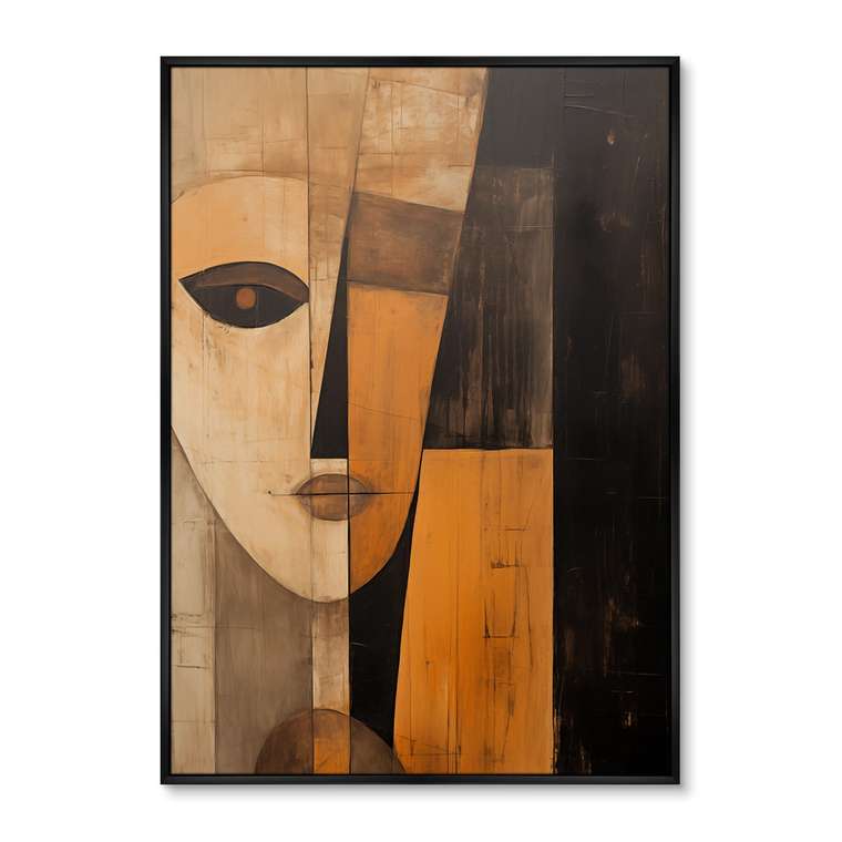 Репродукция картины Monotony of the palettess, No 1, 2024г.