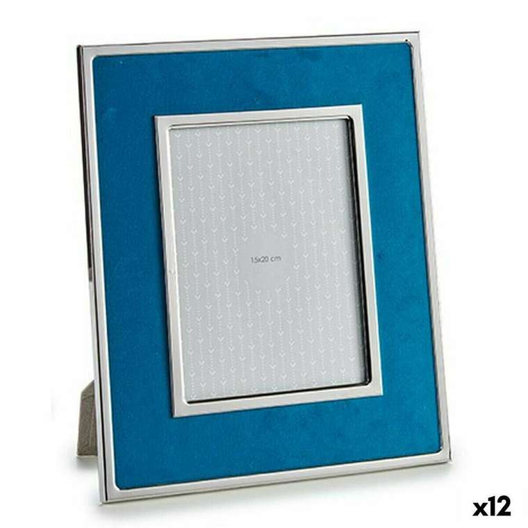 Фоторамка Синий Велюр 1 x 30,8 x 25,8 cm (12 штук)