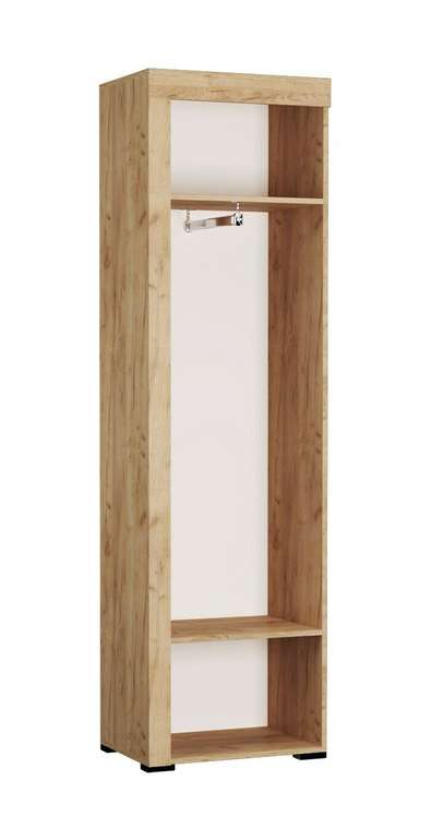 Шкаф для одежды Галант бело-бежевого цвета