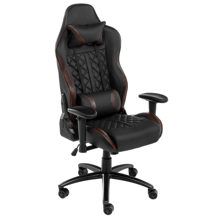 Компьютерное кресл Sprint коричнево-черного цвета