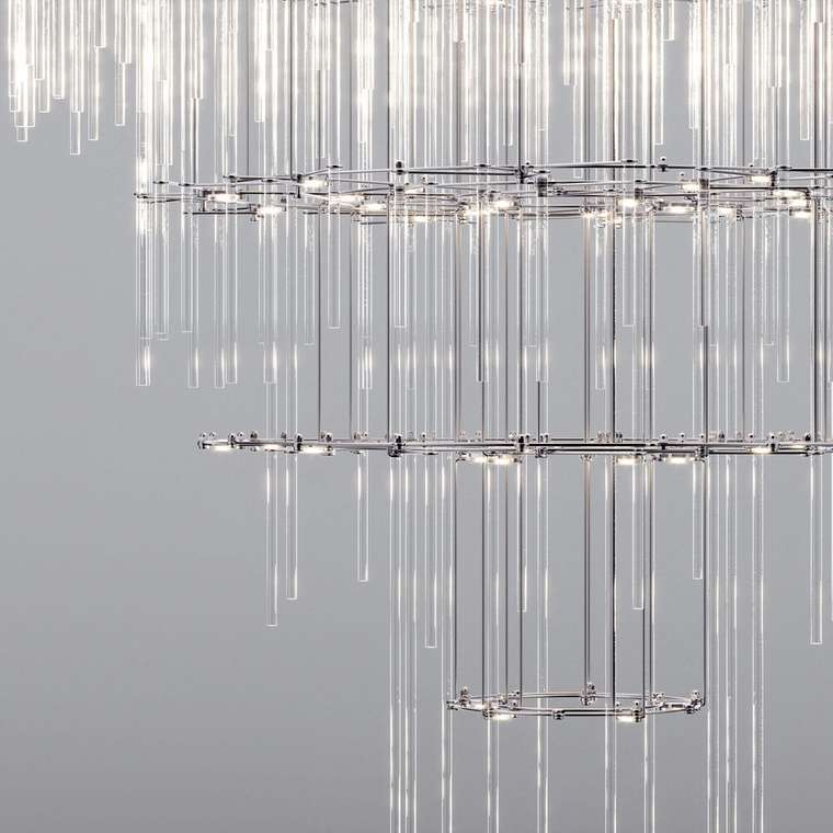 Подвесной светодиодный светильник с пультом управления 91101 LED Queen